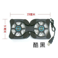 酷黑色无灯 支架垫子笔记本垫脚电脑隔热架办公桌电脑防滑垫高便携通用托架