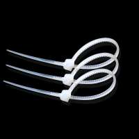 塑料自锁式尼龙扎带4*办300mm扎线带200条捆绑理束线带黑白公a