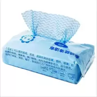 实惠80抽一包 颜色随机 咔咔玛厨房一次性抹布洗碗布清洁巾不沾油竹纤维擦桌布吸水擦碗布