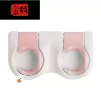 [粉色]二钩 创意卫生间居家日用品用具家居家用生活厨房家用小物件小百货大全
