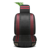 拼色带靠背单座[黑红色]标准版 神钢挖掘机座椅套SK60/75/135/200/210/250/350-6-8挖机座套坐