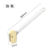 T型刷白色 后背搓澡神器洗澡刷长柄强力沐浴球搓背不求人搓泥皮软毛浴花