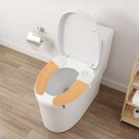 4821 爪爪马桶坐垫圈家用马桶套通用冬季毛绒坐便套四季马桶垫坐便垫