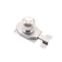 球形插销锁 304不锈钢明装老式门闩插销锁扣木门门扣门拴免打孔球形插销门锁