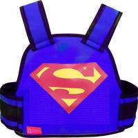 蓝色超人无口袋 电动车儿童安全带绑带摩托车小孩骑车带娃神器背带宝宝防摔电瓶车