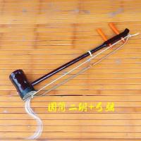 圆筒二胡+弓弦 厂家直销学生初学圆筒二胡成人六角二胡木轴二胡湖南京剧专用二胡