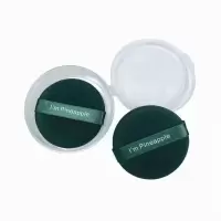 菠萝派两枚 菠萝派气垫粉扑蛋黄派超软海绵粉扑不吃粉化妆散粉扑干湿两用