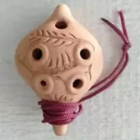 宁夏特产 民族乐器 泥哇呜 陶笛 配吹奏说明和指法表 五音调式 宁夏特产 民族乐器 泥哇呜 陶笛 配吹奏说明
