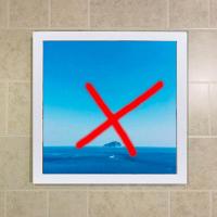 20*20海岛 卫生间墙上壁画浴室壁画折叠收纳柜洗澡间放衣物浴巾挂钩贴免打孔