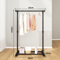 60cm-儿童款 晾衣架落地家用立式简易卧室挂衣架子折叠晒晾衣服挂架凉杆衣帽架
