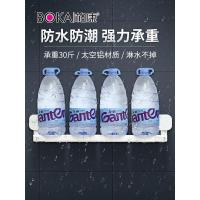免打孔毛巾架卫生间浴巾架洗澡间墙上浴室挂架单杆毛巾杆厕所置物