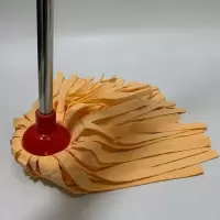 BUCEROS/本色 鹿皮拖把圆头老式墩布鸡皮巾绒吸水pva传统家用拖布家用瓷砖地。