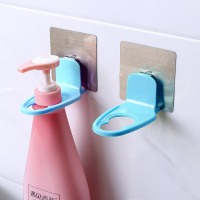 蓝色2个 沐浴露架子置物架卫生间放洗发水的架子洗手液免打孔挂墙壁挂收纳