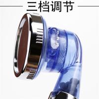 蓝色小号花洒 单头(一档) 负离子三档花洒增压淋浴喷头浴室手持沐浴家用洗澡套装加压莲蓬头