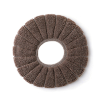 灰色 马桶垫O形坐垫器套子加厚加绒冬季保暖家用卫生间通用马桶坐垫圈