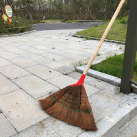 天然植物棕 棕扫1.2米50款 梦典手工精品竹制的大扫把环卫工人扫马路家用院子竹扫帚大扫把竹