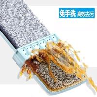 旺亚沐贸易免手洗懒人拖把干湿两用平板拖把旋转设计家用清洁送布