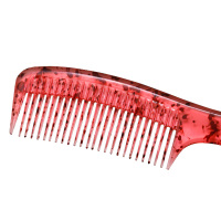 台湾潘朵拉玫瑰色家用直发干温两用顺发个人护理化妆卷发快干梳子