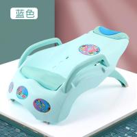 绿色花洒+洗发帽+洗头刷+折叠盆 无躺椅 家用可折叠儿童洗头躺椅洗发床椅子宝宝小孩婴儿坐洗头发神器凳子