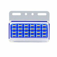 [9D升级款]蓝色24V 大货车边灯24v轮胎灯强光led带转向灯防水超亮侧边照地腰灯倒车灯