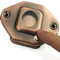 合金红古铜 人人安居猫眼防护器防盗器防盗窃防盗门家用猫眼防撬防偷窃保护器