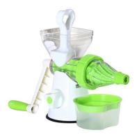 国源塑把榨汁机适合水果蔬菜 不锈钢手臂手动榨汁机手摇果汁机水果蔬菜儿童多功能小麦苗榨汁机