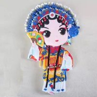 【四大美女】杨贵妃 京剧脸谱人物冰箱贴中国风创意卡通戏曲磁贴家居饰品装饰贴送老外