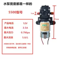 超高压水泵 农用电动喷雾器高压水泵大功率12v高压智能型电动喷雾器电机水泵