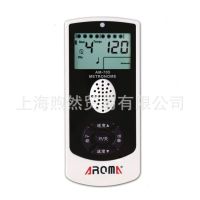 白色 AM-705 阿诺玛AROMA AM-705 钢琴电子节拍器吉他架子鼓充电式人声节拍器