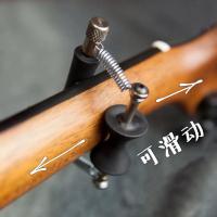 滑动变调夹[送琴布+2个拨片] 滑动吉他变调夹变音器可移动滚动式尤克里里调音夹民谣古典木吉他