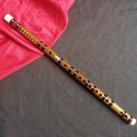 棕色款 基础配件 笛子竹笛成人儿童初学笛演奏表演笛古风陈情黑色素色苦竹笛子乐器