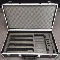 黑色铝箱(装接收器+手持) 一拖二/ 一拖二一拖四无线话筒铝箱麦克风铝合金箱子手提航空箱防震加固款