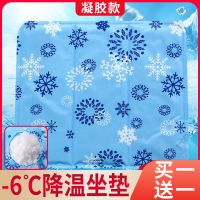 蓝色雪花 软冰款45.45 单人双人学生宿舍夏天季降温避暑神器冰垫床垫坐垫冰床垫凉席