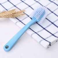 +五面鞋刷(一个装)送一个挂钩 多功能五面鞋刷家用长柄塑料全方位鞋刷洗衣刷软毛洗鞋神器洗鞋刷