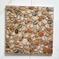 43011 400X400mm 鹅卵石仿古砖 院子地砖 庭院地砖 阳台卫生间 400X400 瓷砖地板砖