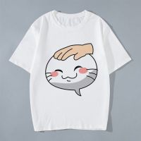 1 6码(25-35斤) 火影忍者手游决斗场短袖t恤表情衣服挑衅摸头动漫男女情侣t恤夏季