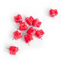 单独红头 10个装 100个装鸡用自动饮水器 小鸡自动乳头饮水器鸡钢球饮水器自动喂水