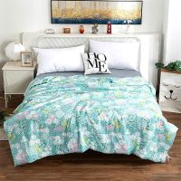 田歌时光 印花夏凉被:200cm*230cm 无印良品夏凉被夏季薄被子可水洗单双人春秋被学生宿舍夏季空调被