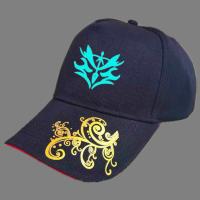 蓝底烫金令咒天狐【可调节大小】 单帽子 夏季防晒帽子男孩夜光棒球帽女休闲太阳帽春夏秋季青年帅气鸭舌帽