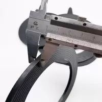 2.5寸 DN65(5MM厚) 5片装 加厚橡胶垫片 法兰盘橡胶垫圈阀门密封垫圈法兰片密封 5MM加厚