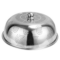 加厚30cm 不锈钢菜罩防苍蝇老鼠餐桌罩厨房餐厅盖剩菜碗碟的盖子防尘罩桌盖