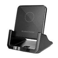 10W-黑色 苹果8以上到12无线充电器手机快充板华为小米通用立式底座支架