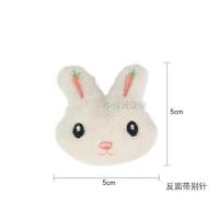 兔子别针 宠物兔子衣服小帽子包包小配饰装饰品垂耳兔猫猫兔侏儒兔兔子用品