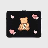 抱迪熊内胆 12寸 笔记本电脑包女手提苹果联想华为13.3/14/15.6英寸可爱防震内胆包