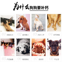 1瓶乳钙片400片+送20片同款试吃 卫仕乳钙片400片宠物狗狗健骨补钙马犬军犬哈士奇东德牧专用幼犬