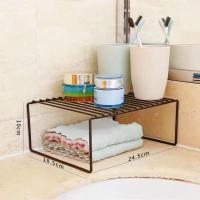 [普通置物架]32cm黑色 厨房调料架调味品瓶罐佐料架筷子娄置物架台面家用架子收纳神器