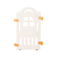 [田园款]白色单片s 诺澳 儿童婴儿游戏围栏宝宝学步护栏单片 游戏围栏门栏挡板