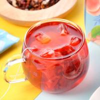 蜜桃蔓越莓茶水果茶茶包果干洛神花果茶花茶组合蓝莓苹果冷泡水喝