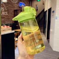 [小号500ml]果绿色 马克杯大容量水杯1000毫升500ml大号超大750ml杯子女男孩学生便携