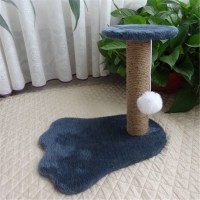 jiojio青灰色无搭赠 猫抓柱猫爬架爬猫架猫咪架子剑麻绳磨爪猫玩具猫抓板猫咪用品自嗨